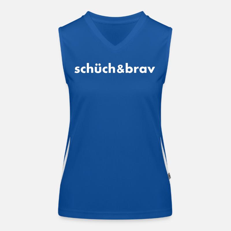 Schüch u brav Funktionelles Kontrast-Tank Top für Frauen