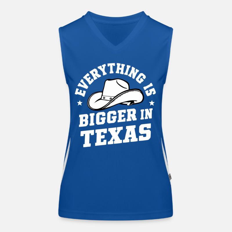 État du Texas Texans Texas Débardeur respirant contrasté Femme