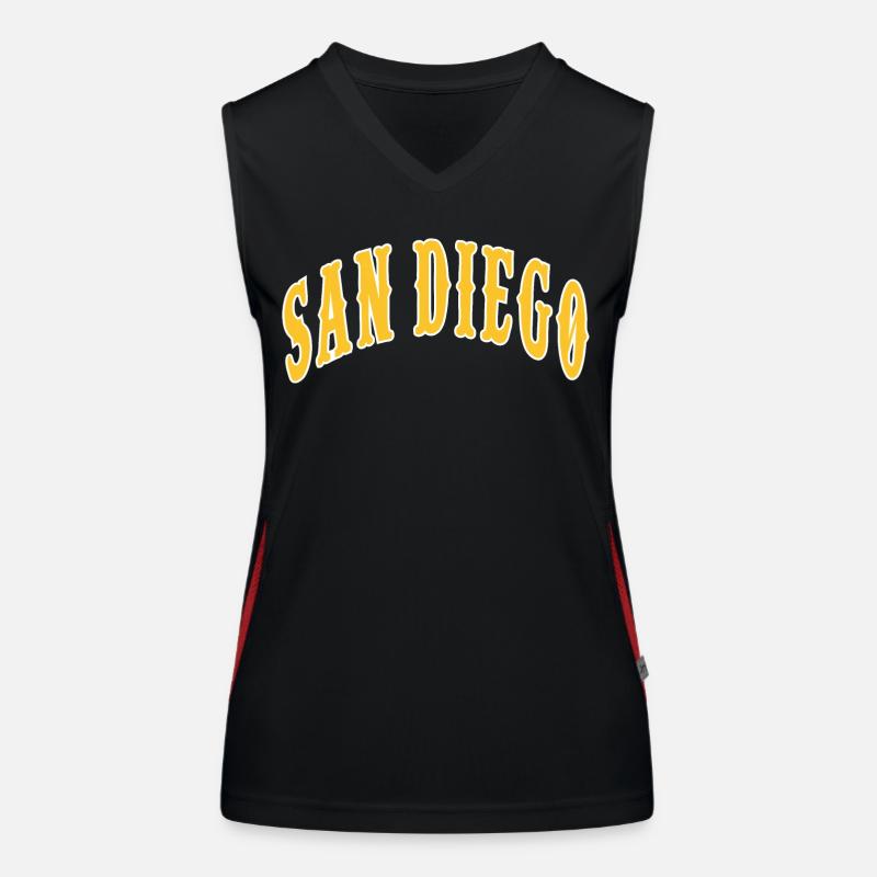 San Diego Women's Functional Contrast Tank Top