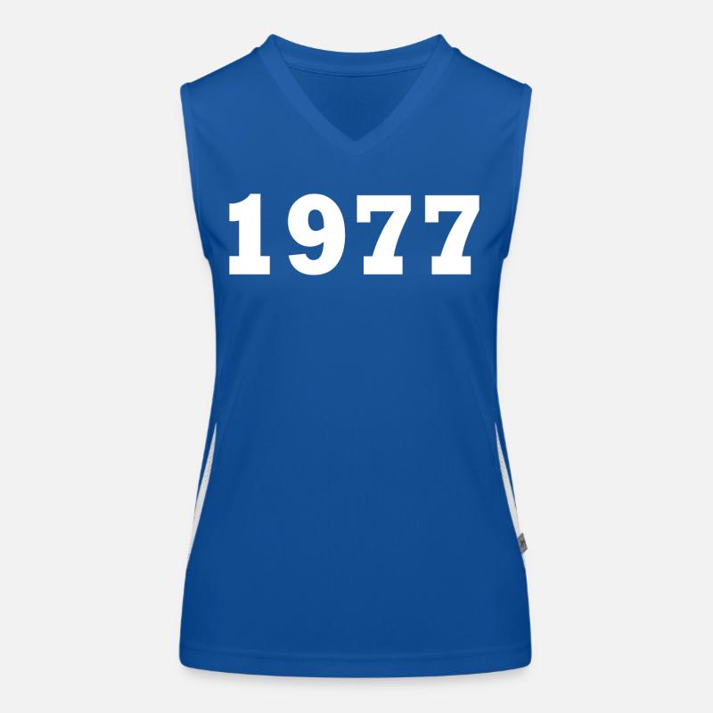 1977 Funktionelles Kontrast-Tank Top für Frauen