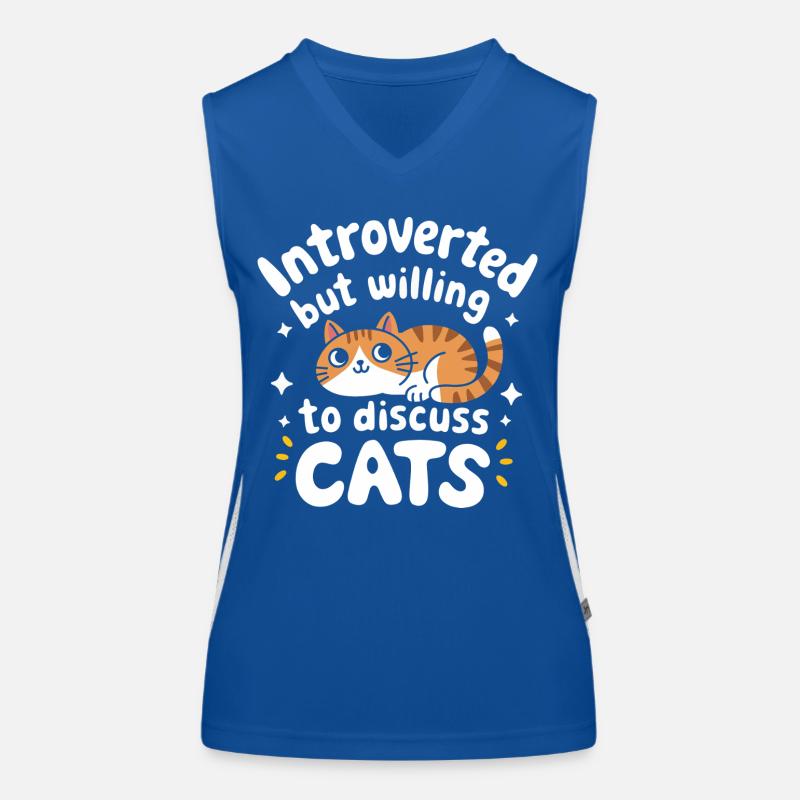 Introvert, antisocial, introvert Women's Functional Contrast Tank Top