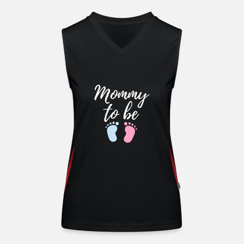 pregnancy Women's Functional Contrast Tank Top