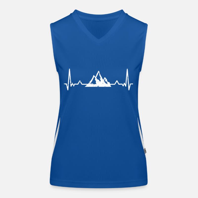 ECG Mountains Women's Functional Contrast Tank Top