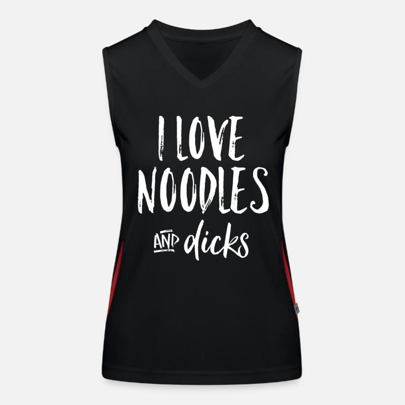 Versauter Spruch Funktionelles Kontrast-Tank Top für Frauen