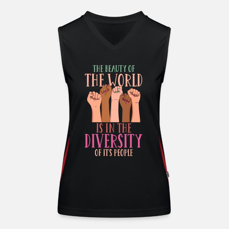 Diversity Women's Functional Contrast Tank Top