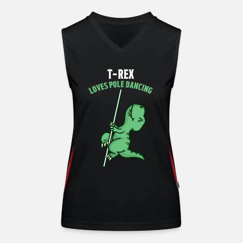 Pole dance dancing Women's Functional Contrast Tank Top