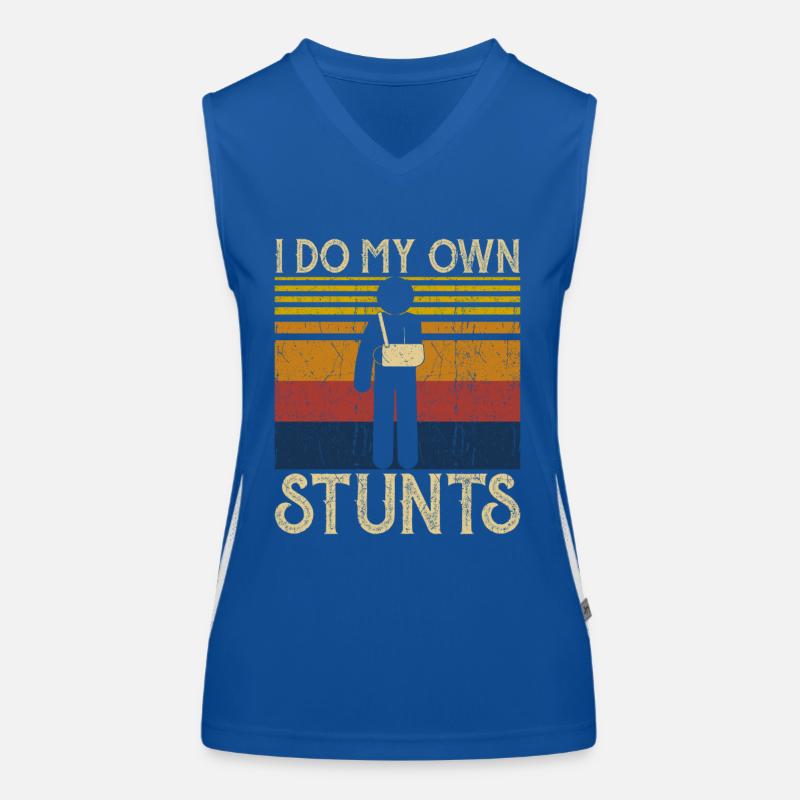Je suis mon own stunts Débardeur respirant contrasté Femme