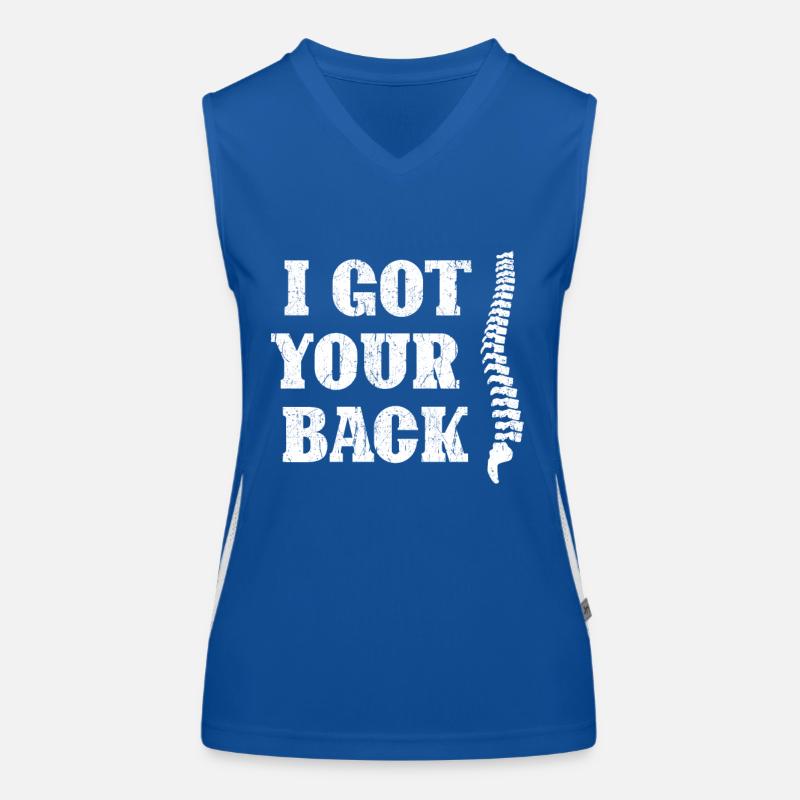 Osteopath gifts Women's Functional Contrast Tank Top