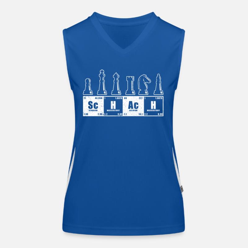 Échecs Débardeur respirant contrasté Femme