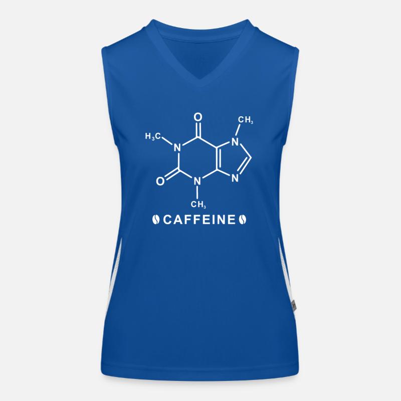 Caféine Débardeur respirant contrasté Femme