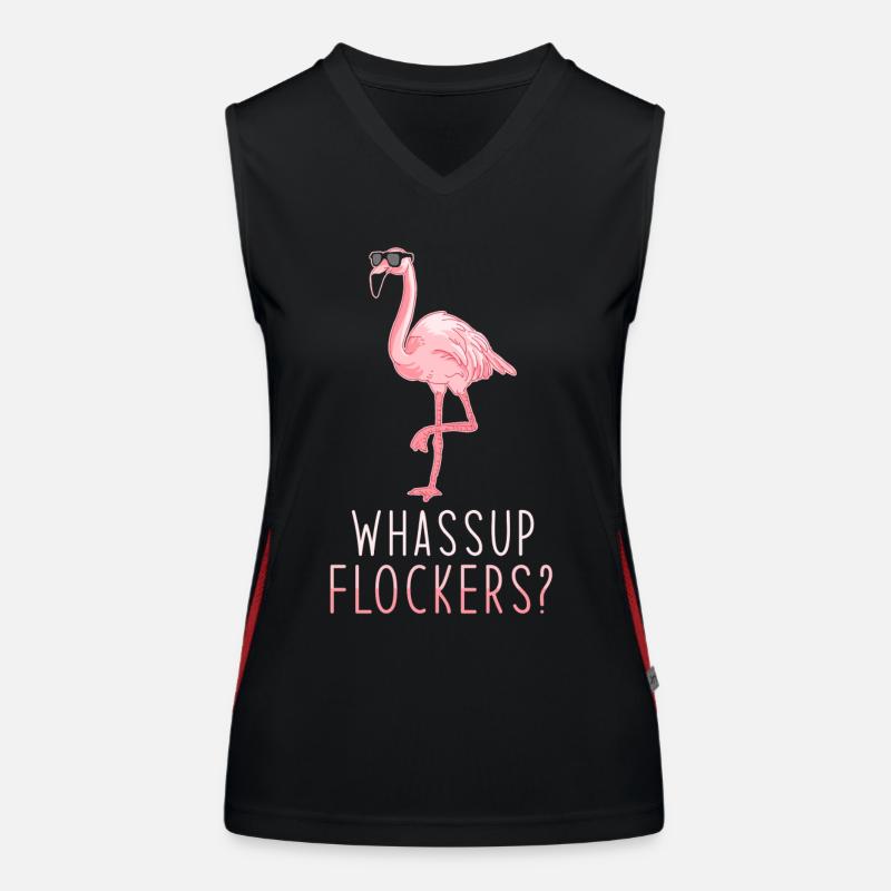 Flamingo Débardeur respirant contrasté Femme
