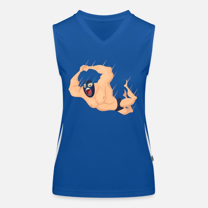 lucha libre, lucha libre mexikanisch, Wrestling, Funktionelles Kontrast-Tank Top für Frauen