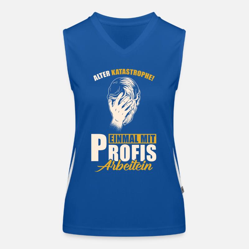 Alter Katastrophe Funktionelles Kontrast-Tank Top für Frauen