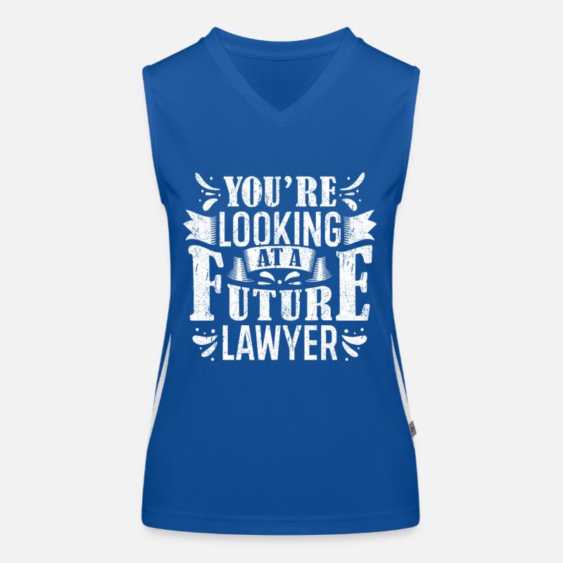 Jura Studenten Geschenk Funktionelles Kontrast-Tank Top für Frauen