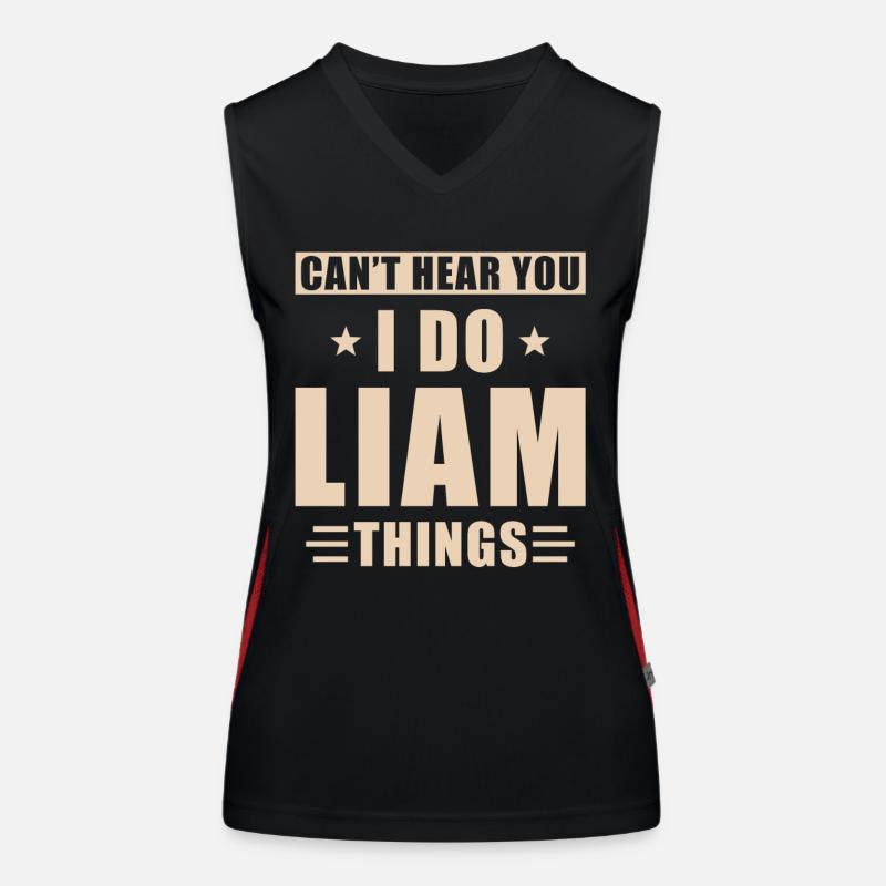 Liam choses Débardeur respirant contrasté Femme