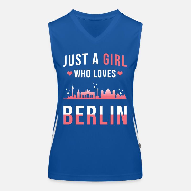 Berlin Débardeur respirant contrasté Femme