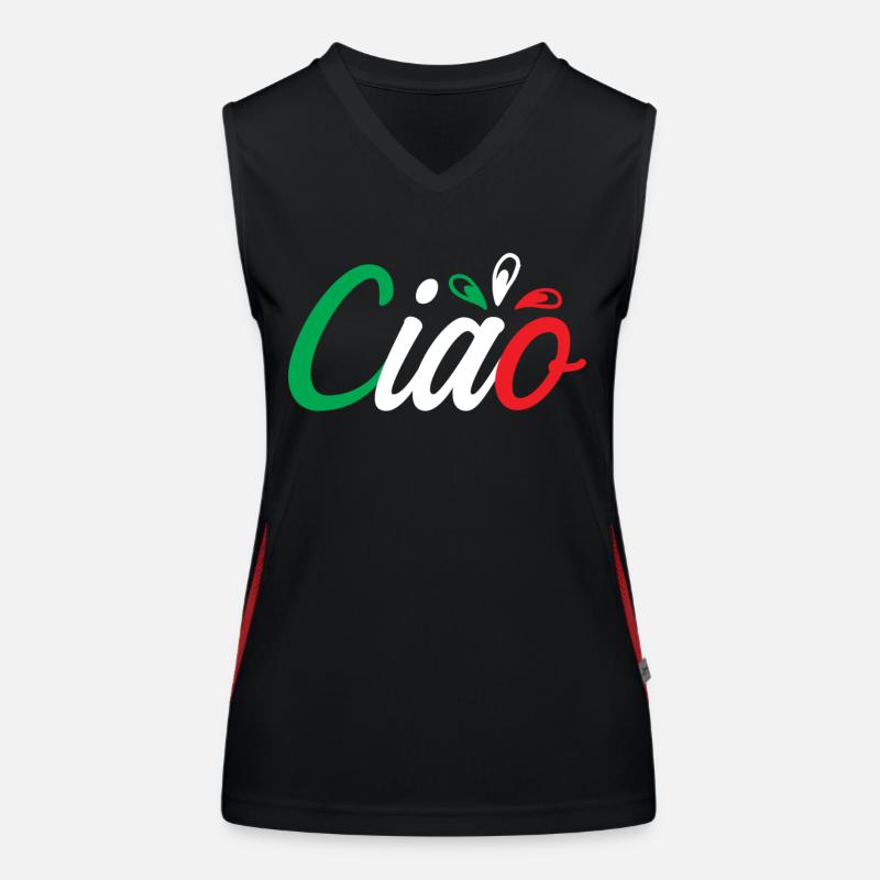 Ciao Funktionelles Kontrast-Tank Top für Frauen