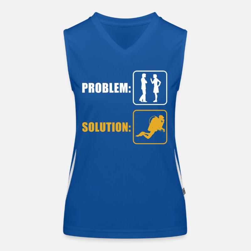 Diver Women's Functional Contrast Tank Top