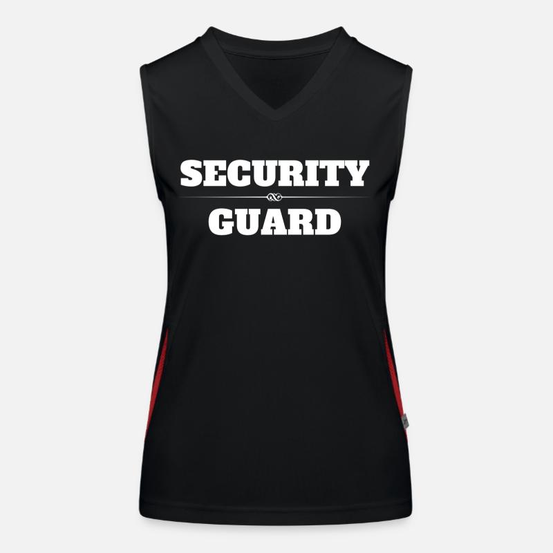 Security Guard Women's Functional Contrast Tank Top