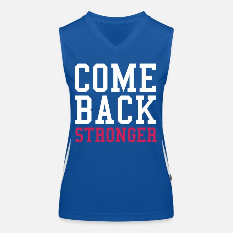 Come Back Stronger Women's Functional Contrast Tank Top