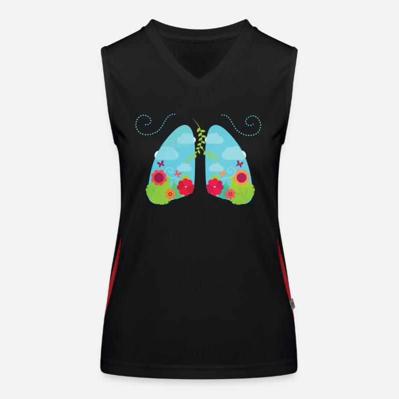 Non smoking Women's Functional Contrast Tank Top
