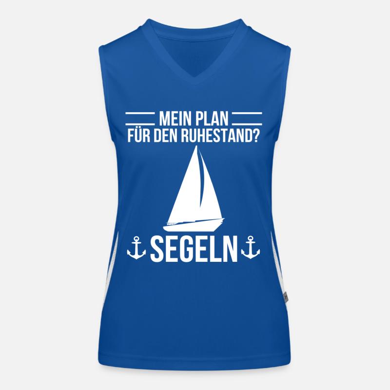 Segler Funktionelles Kontrast-Tank Top für Frauen