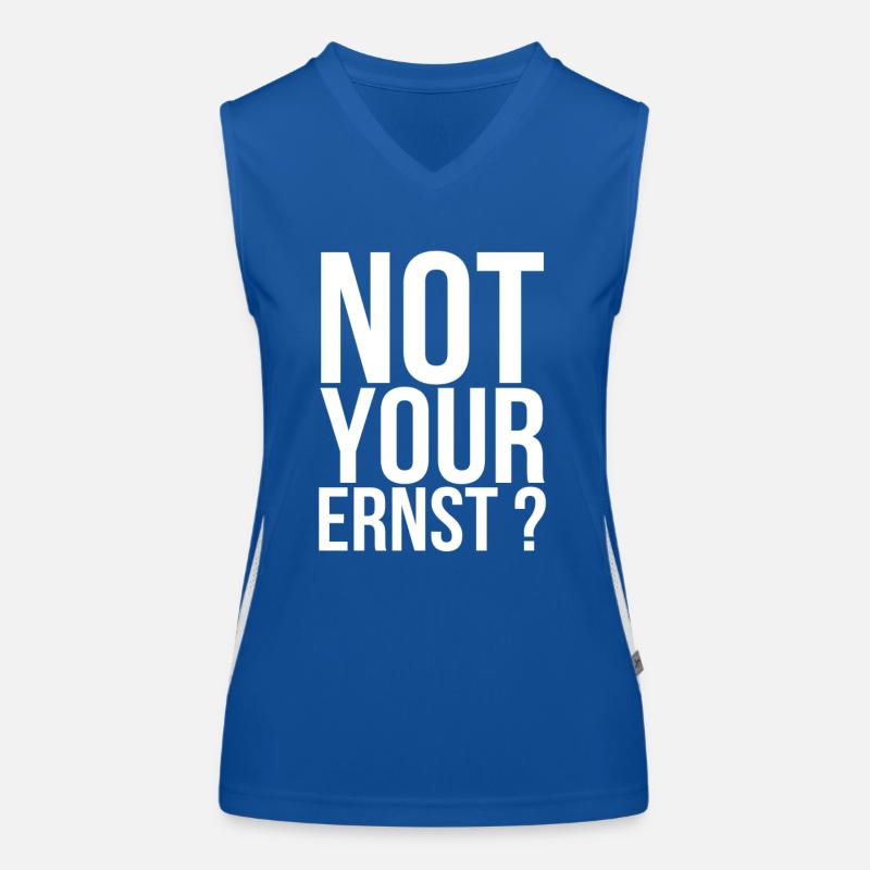 Humorous sayings Women's Functional Contrast Tank Top
