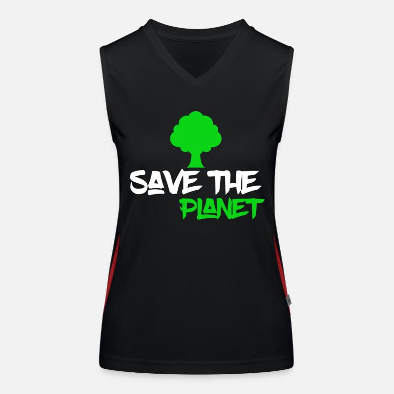 conservationists Women's Functional Contrast Tank Top