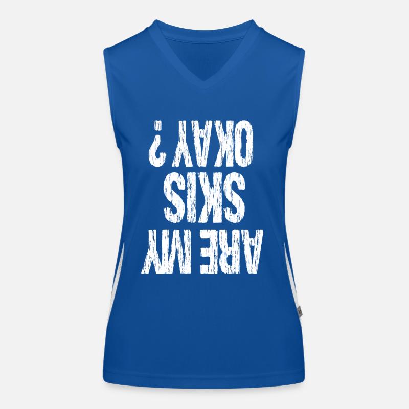 Ski Funktionelles Kontrast-Tank Top für Frauen