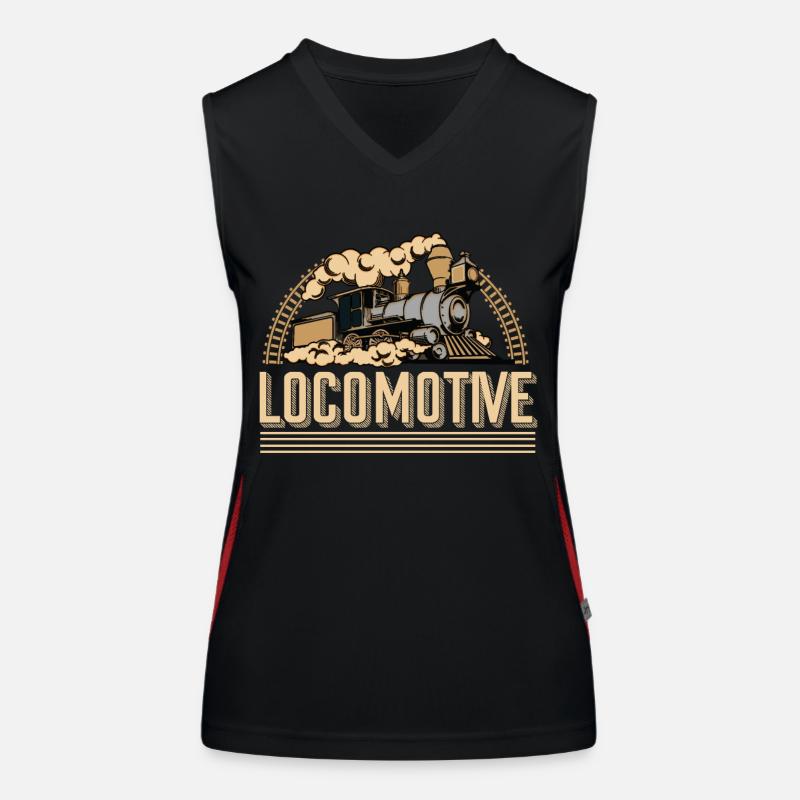 Model train, model building Women's Functional Contrast Tank Top