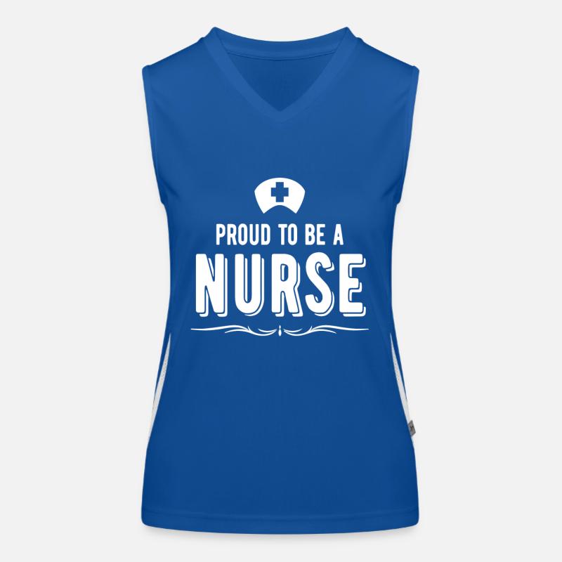 Krankenschwester Krankenschwester Kleidung Kranke Funktionelles Kontrast-Tank Top für Frauen