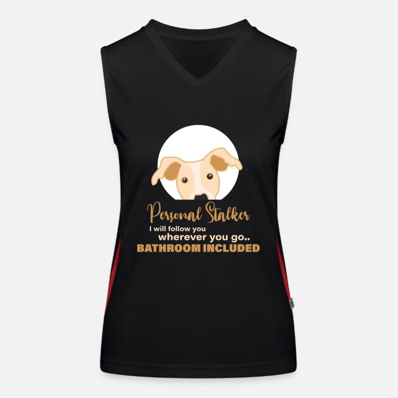 Windhund, Hunderasse, whippet Funktionelles Kontrast-Tank Top für Frauen