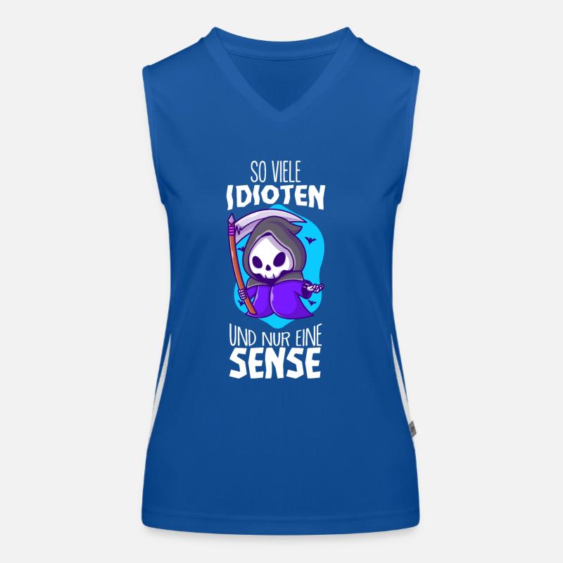 Funny sayings Women's Functional Contrast Tank Top