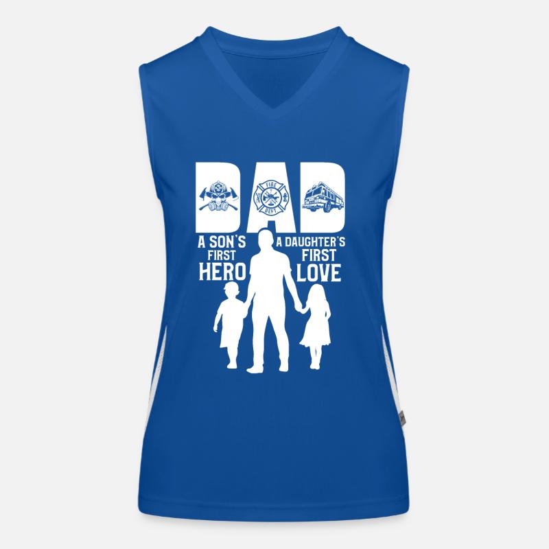 Firefighter Women's Functional Contrast Tank Top