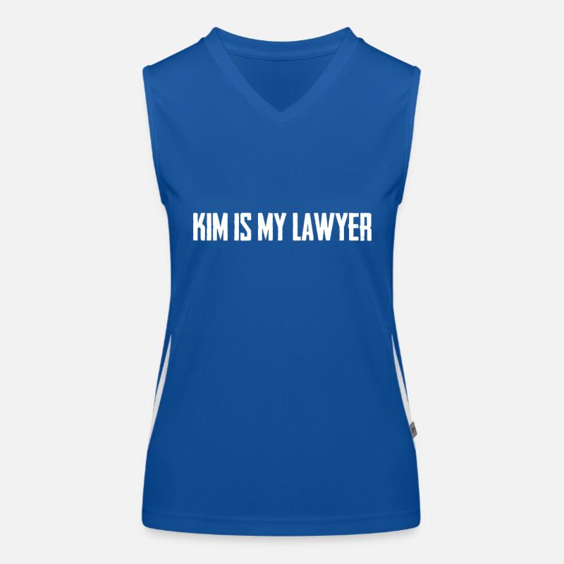 Kim Est Mon avocat Débardeur respirant contrasté Femme