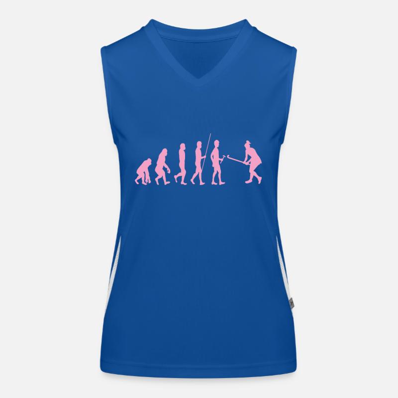 Feldhockey Evolution Funktionelles Kontrast-Tank Top für Frauen