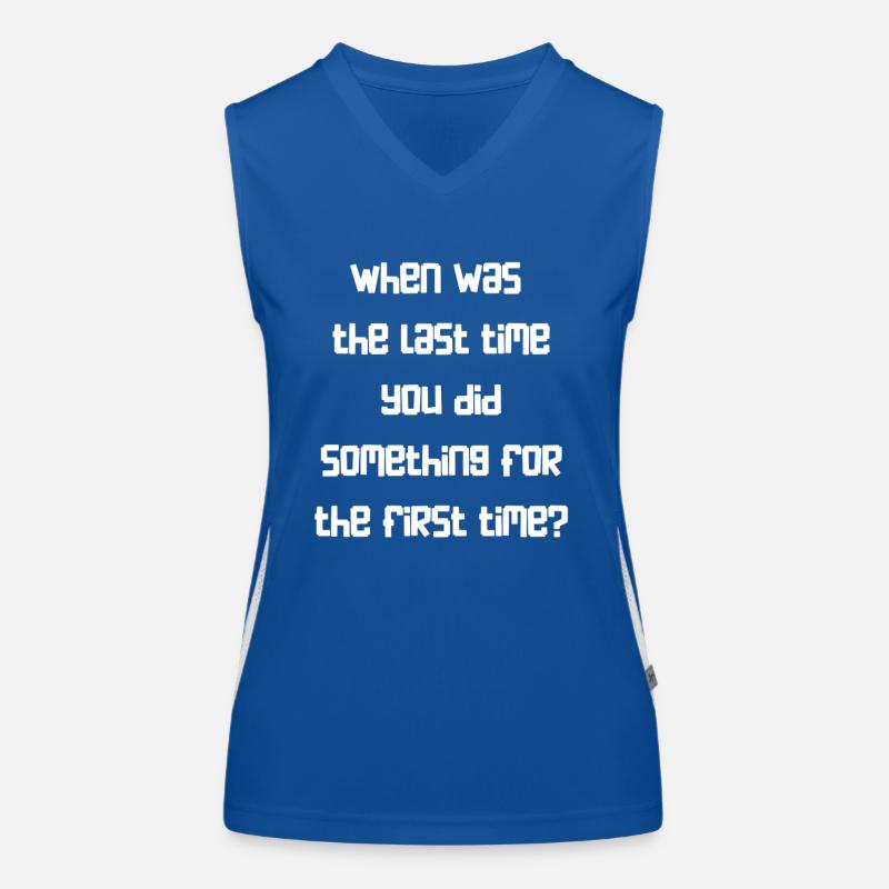 Last time Women's Functional Contrast Tank Top