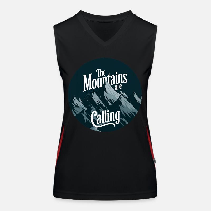 Conception d’alpinisme - Wanderlust et Wanderlust Débardeur respirant contrasté Femme