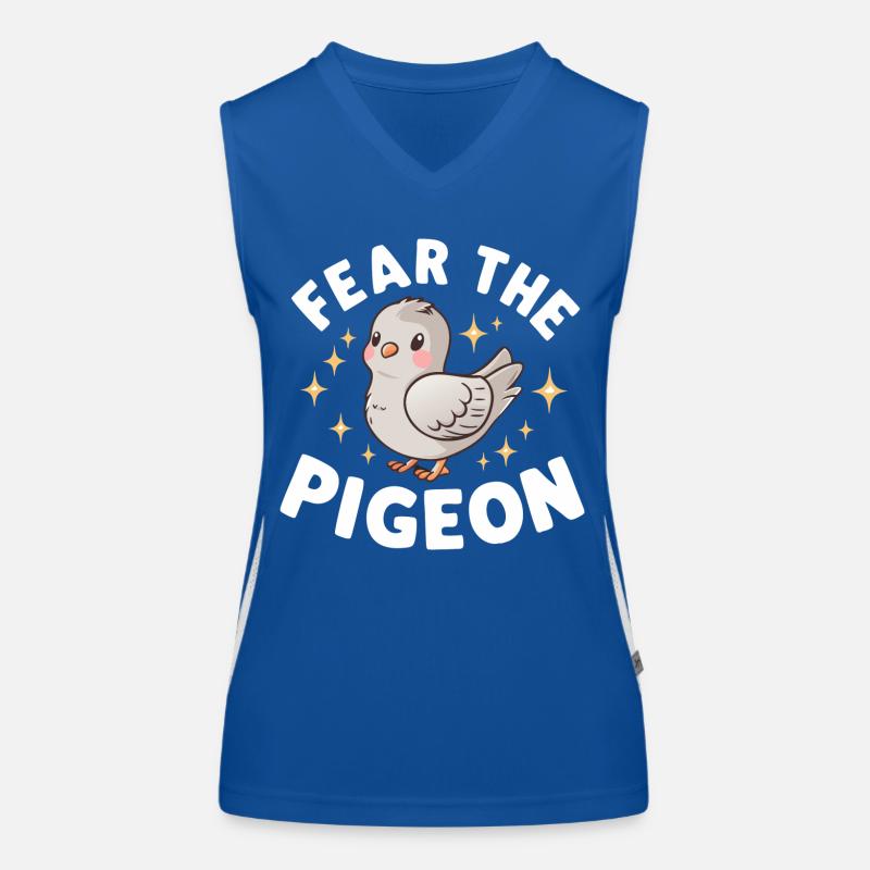 Taube Tauben Tier Vogel Funktionelles Kontrast-Tank Top für Frauen