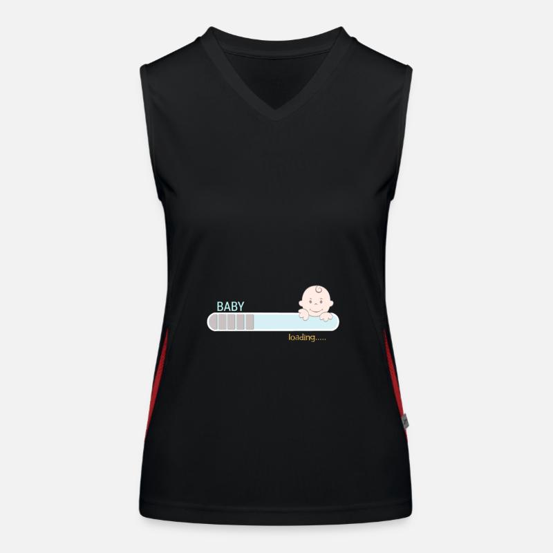 pregnancy Women's Functional Contrast Tank Top