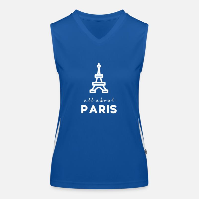 Paris Débardeur respirant contrasté Femme