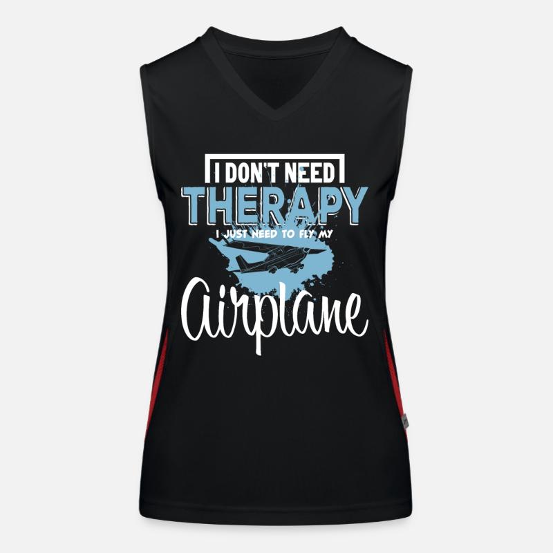 Avion Débardeur respirant contrasté Femme