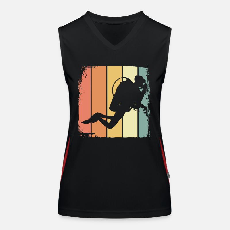 Dive Women's Functional Contrast Tank Top