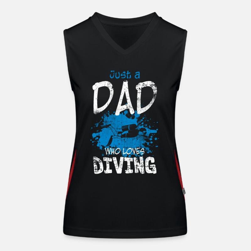 Diver Papa Women's Functional Contrast Tank Top