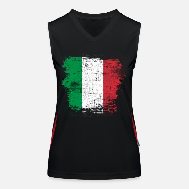 Italy Women's Functional Contrast Tank Top