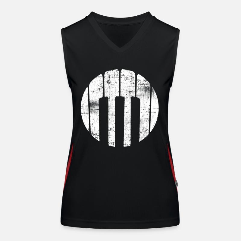 Piano Women's Functional Contrast Tank Top