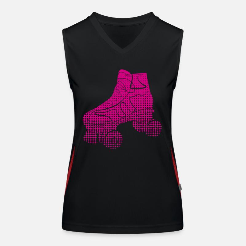 Roller skating Roller skating Women's Functional Contrast Tank Top