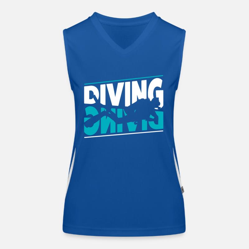Diver Women's Functional Contrast Tank Top