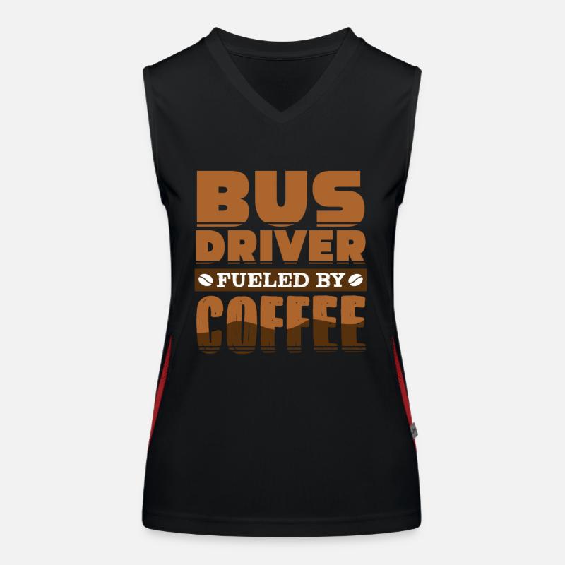 bus driver Women's Functional Contrast Tank Top