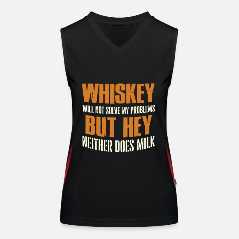 whiskey Women's Functional Contrast Tank Top